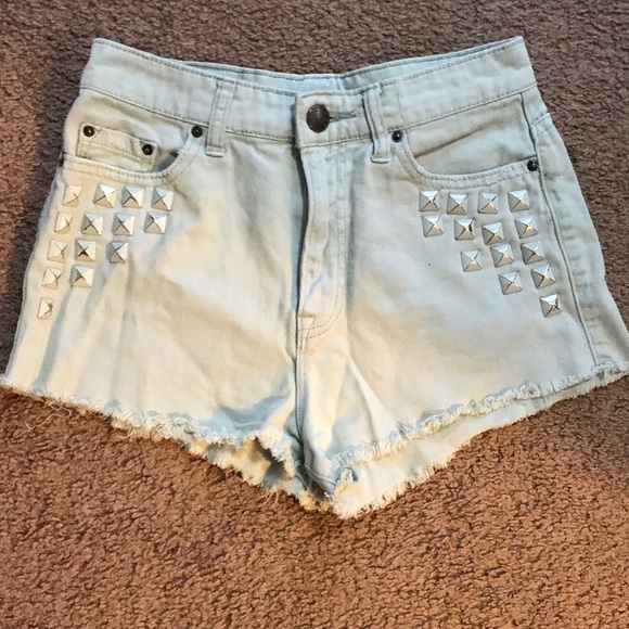 BDG Studded Shorts - Picture 1 of 3